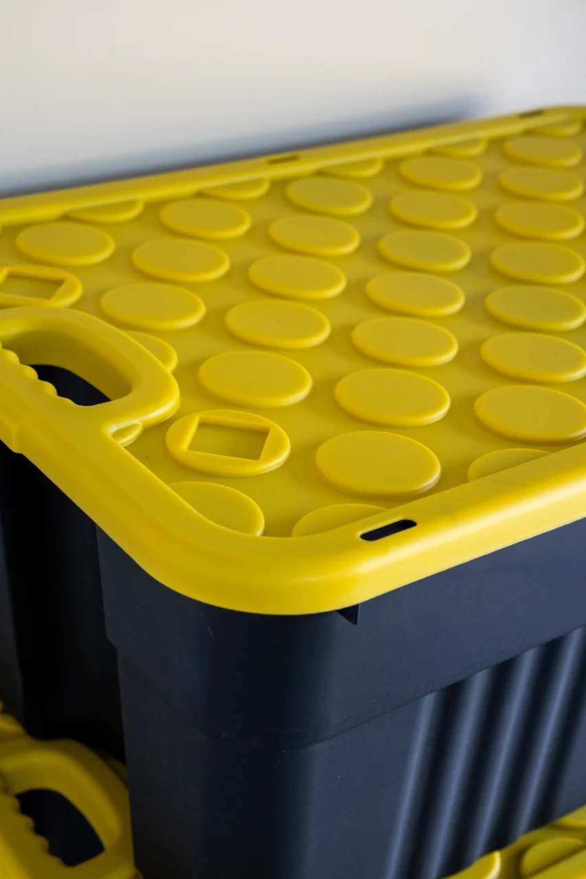 Heavy-Duty 27-Gallon Storage Tote